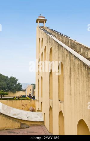 Indien, Rajasthan, Jaipur, Singhs Sternwarte Stockfoto