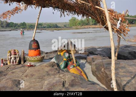 Indien, Orissa, Chhattisgarh, Tägliches Leben Stockfoto