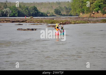 Indien, Orissa, Chhattisgarh, Tägliches Leben Stockfoto