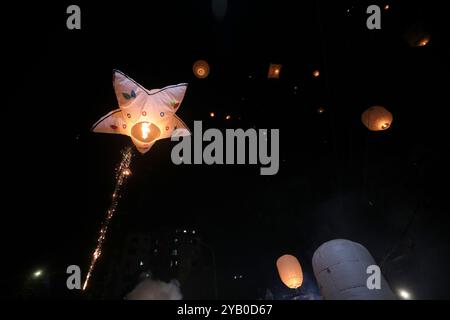 Prabarana (Pavarana) purnima 2024 Stockfoto