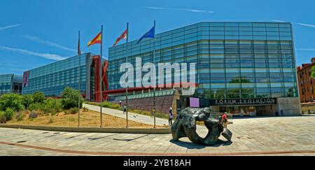 Museum der menschlichen Evolution im Stadtzentrum von Burgos, Kastilien und Provinz León, Spanien. Stockfoto