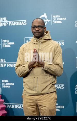 Rom, Italien. Oktober 2024. RaMell Ross nimmt am 16. Oktober 2024 am Fotogespräch der Nickel Boys im Auditorium Parco Della Musica in Rom Teil. (Foto: Luca Carlino/NurPhoto)0 Credit: NurPhoto SRL/Alamy Live News Stockfoto
