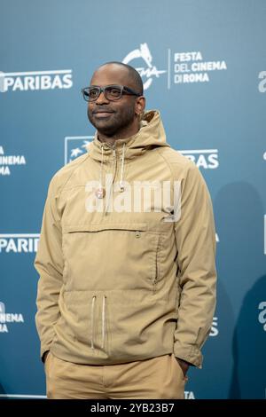 Rom, Italien. Oktober 2024. RaMell Ross nimmt am 16. Oktober 2024 am Fotogespräch der Nickel Boys im Auditorium Parco Della Musica in Rom Teil. (Foto: Luca Carlino/NurPhoto)0 Credit: NurPhoto SRL/Alamy Live News Stockfoto