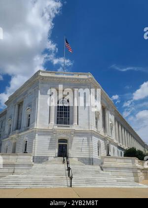 Das Russel Senate Building auf dem Capitol Hill in Washington DC Stockfoto