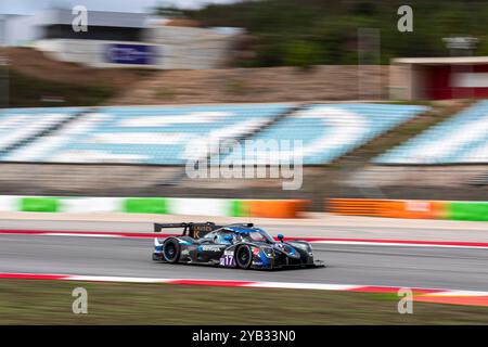 Portimao, Portugal, 16. Oktober 2024, #17 Cool Racing (che) - Ligier js P320/Nissan (LMP3) - Miguel Cristóvão (PRT) Manuel Espirito Santo (PRT) während der 4 Stunden von Portimao, sechste und letzte Runde der europäischen Le Mans Serie 2024 im Autodromo Internacional do Algarve, Portimao (Portugal), 16.-19.2024. Oktober Kristof Vermeulen - Credit of Vermeulen Stockfoto