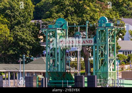 Peaks Island in Casco Bay, Portland, Maine, USA Stockfoto