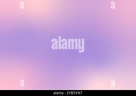 Abstrakter unscharfer Hintergrund mit violettem rosafarbenem Farbverlauf. Vektorabbildung. Pastellfarben Stock Vektor