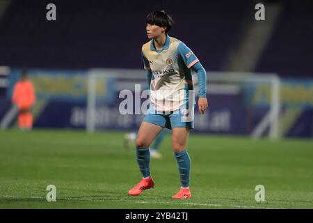 Wien, Österreich. Oktober 2024. Wien, Österreich, 16. Oktober 2024: Aoba Fujino (20 Manchester City) während des Gruppenspiels der UEFA Women's Champions League St Polten gegen Manchester City im Viola Park, Wien Tom Seiss/SPP (Tom Seiss/SPP) Credit: SPP Sport Press Photo. /Alamy Live News Stockfoto