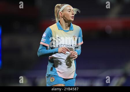 Wien, Österreich. Oktober 2024. Wien, Österreich, 16. Oktober 2024: Chloe Kelly (9 Manchester City) während des Gruppenspiels der UEFA-Frauenmeister-Liga St Polten gegen Manchester City im Viola Park, Wien Tom Seiss/SPP (Tom Seiss/SPP) Credit: SPP Sport Press Photo. /Alamy Live News Stockfoto