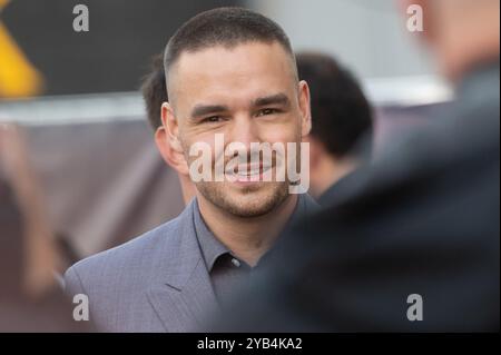 London, Großbritannien. Oktober 2021. Im Bild: Liam Payne nimmt an der Familiengala und der Weltpremiere für „Ron's Gone Wrong“ beim 65. BFI London Film Festival Teil Stockfoto