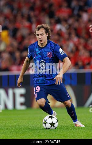 Javier Serrano beim Spiel der UEFA Champions League zwischen SL Benfica und Atletico de Madrid (Maciej Rogowski) Stockfoto