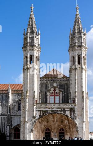 Eintritt zum Meeresmuseum in Lissabon, Portugal Stockfoto