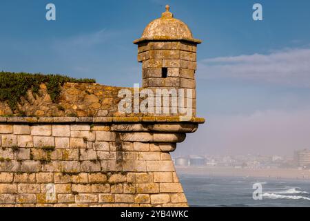 Forte de Francisco Xavier in Porto, Portugal Stockfoto