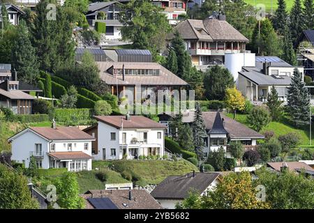 Entwicklung von Wohnblocks Stockfoto