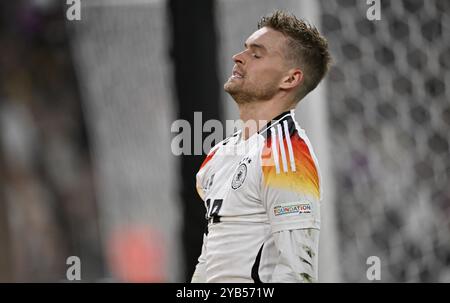 Maximilian Mittelstaedt GER (18) Porträt, Enttäuschung, enttäuscht nach verpasster Torchance, Geste, Geste, UEFA Nations League international Stockfoto