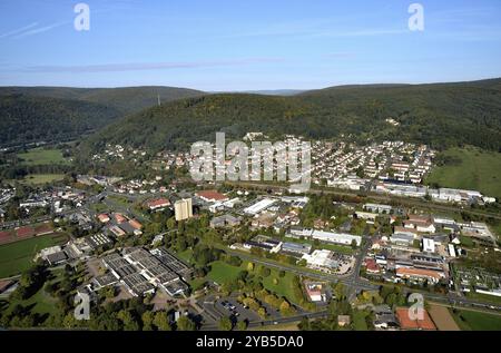 Luftaufnahme von Lohr Stockfoto