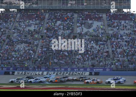 NASCAR Xfinity Series-Fahrer AJ Allmendinger fährt für die Tennesse Lottery 250 in Libanon, TN, USA, Nordamerika Stockfoto