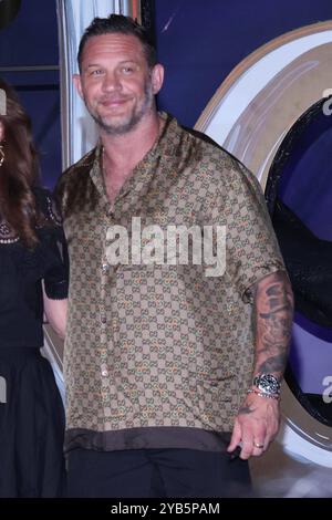 Venom: The Last Dance Red Carpet Tom Hardy nimmt an der Black Carpet Fan Veranstaltung für Venom: The Last Dance im Toreo Parque Central Teil. Am 15. Oktober 2024 in Mexiko-Stadt. Mexico City CDMX Mexico Copyright: XYamakxPereax Stockfoto