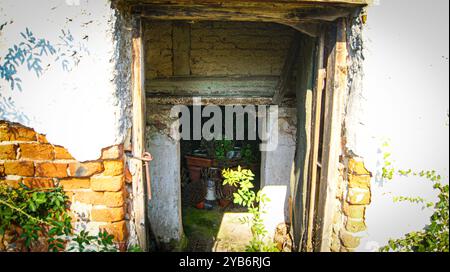 Private Villa im Dorf Lasowice in Polen Stockfoto