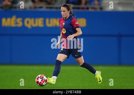 Barcelona, Spanien. Oktober 2024. Ona Batlle vom FC Barcelona spielte während des Spiels der UEFA Women's Champions League, Gruppe D, DATE 2, zwischen dem FC Barcelona und Hammarby am 16. Oktober 2024 im Johan Cruyff Stadium in Barcelona, Spanien. (Foto: Bagu Blanco/PRESSINPHOTO) Credit: PRESSINPHOTO SPORTS AGENCY/Alamy Live News Stockfoto