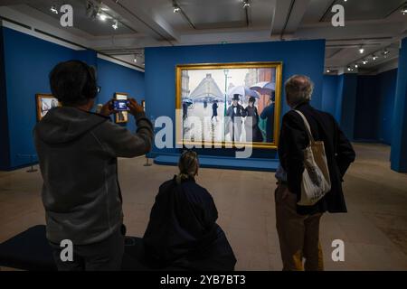 CAILLEBOTTE EXHIBITION ORSAY MUSEUM PARIS Stockfoto