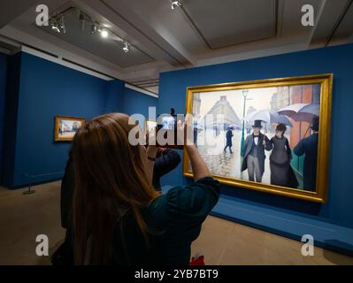 CAILLEBOTTE EXHIBITION ORSAY MUSEUM PARIS Stockfoto