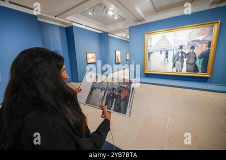 CAILLEBOTTE EXHIBITION ORSAY MUSEUM PARIS Stockfoto