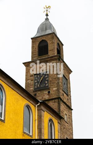 Kilmarnock, Schottland, Großbritannien. 13. Oktober 2024: Nahaufnahme der New Laigh Kirk in Kilmarnock. Stockfoto