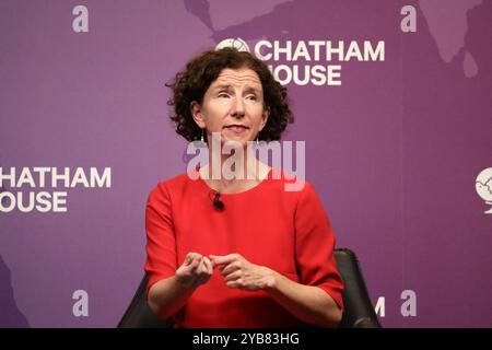 Chatham, Kent, 17.10.2024, britische Staatsministerin für Entwicklung Anneliese Dodds in ChathamCredit: Dominic Dudley/Alamy Live News Stockfoto