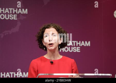 Chatham, Kent, 17.10.2024, britische Staatsministerin für Entwicklung Anneliese Dodds in ChathamCredit: Dominic Dudley/Alamy Live News Stockfoto