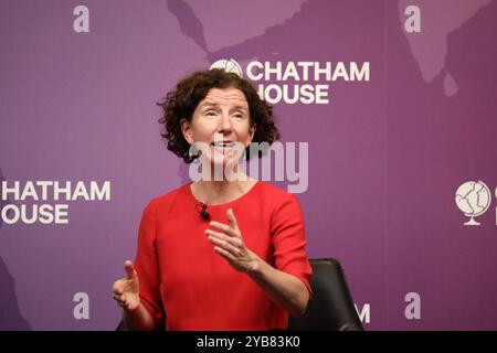 Chatham, Kent, 17.10.2024, britische Staatsministerin für Entwicklung Anneliese Dodds in ChathamCredit: Dominic Dudley/Alamy Live News Stockfoto