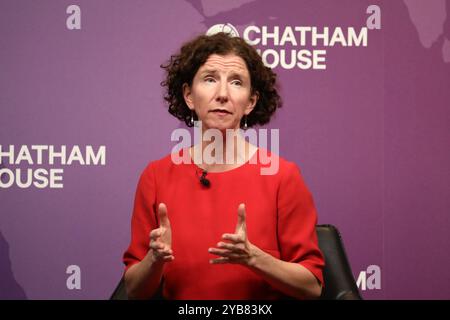 Chatham, Kent, 17.10.2024, britische Staatsministerin für Entwicklung Anneliese Dodds in ChathamCredit: Dominic Dudley/Alamy Live News Stockfoto