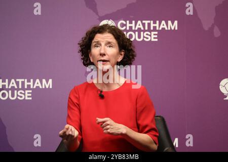 Chatham, Kent, 17.10.2024, britische Staatsministerin für Entwicklung Anneliese Dodds in ChathamCredit: Dominic Dudley/Alamy Live News Stockfoto