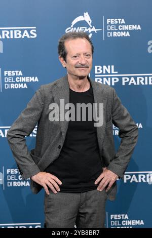 Rom, Italien. Oktober 2024. Rocco Papaleo nimmt am 17. Oktober 2024 am Fotoruf des Films „U.S. Palmese“ während des 19. Rom Film Festivals im Auditorium Parco Della Musica Teil. Quelle: Live Media Publishing Group/Alamy Live News Stockfoto