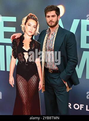 LONDON, GROSSBRITANNIEN. Oktober 2024. Andrew Garfield nimmt an der Headline Gala „We Live in Time“ Teil – 68. BFI London Film Festival in London, Großbritannien. (Foto von 李世惠/siehe Li/Picture Capital) Credit: Siehe Li/Picture Capital/Alamy Live News Stockfoto
