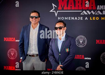 Fort Lauderdale, FL, USA. Oktober 2024. MARCA America Award im CHASE Stadium in Florida, USA. Quelle: Yaroslav Sabitov/YES Market Media/Alamy Live News. Stockfoto