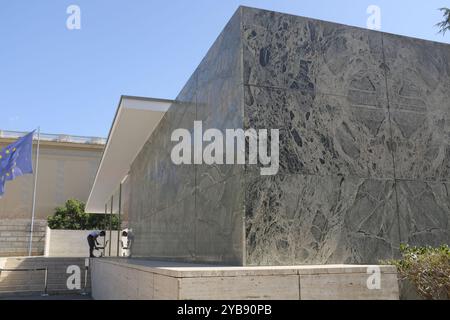 Pabellon de Alemania (Deutscher Pavillon), Barcelona, Spanien Stockfoto