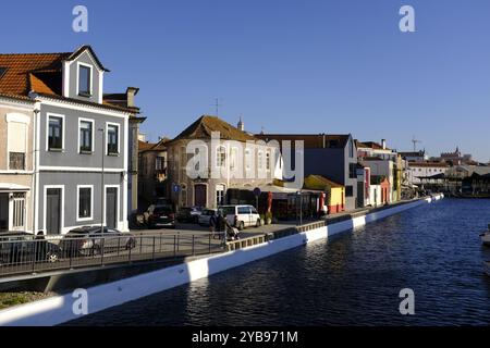 Stadtzentrum von Aveiro, Portugal Stockfoto