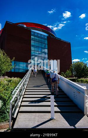 Eingang zum ARoS Aarhus Kunstmuseum Stockfoto