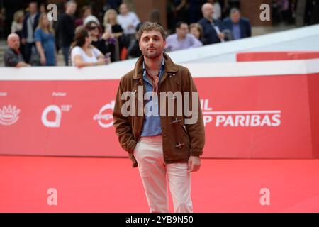 Rom, Italien. Oktober 2024. Flavio Furno besucht den roten Teppich des Films „Marko Polo“ beim Rome Film fest 2024 im Auditroium Parco della Musica. Quelle: SOPA Images Limited/Alamy Live News Stockfoto