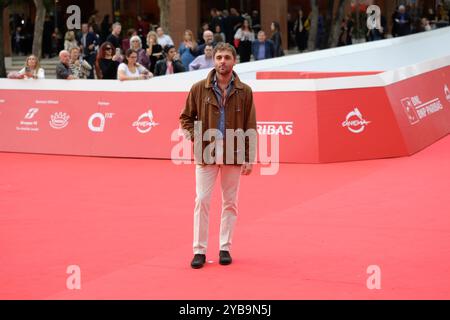 Rom, Italien. Oktober 2024. Flavio Furno besucht den roten Teppich des Films „Marko Polo“ beim Rome Film fest 2024 im Auditroium Parco della Musica. Quelle: SOPA Images Limited/Alamy Live News Stockfoto