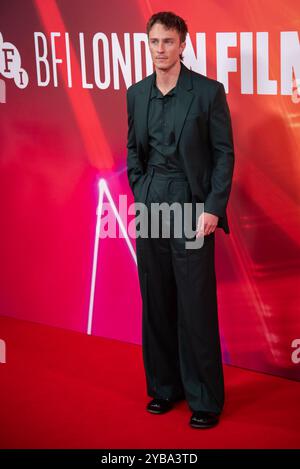 London, Großbritannien. Oktober 2024. Drew Starkey nimmt an der „Queer“-Sonderpräsentation während des 68. BFI London Film Festivals in der Royal Festival Hall Teil. Quelle: SOPA Images Limited/Alamy Live News Stockfoto