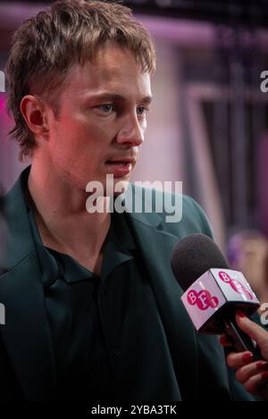 London, Großbritannien. Oktober 2024. Drew Starkey nimmt an der „Queer“-Sonderpräsentation während des 68. BFI London Film Festivals in der Royal Festival Hall Teil. Quelle: SOPA Images Limited/Alamy Live News Stockfoto