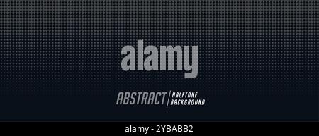 Abstrakte schwarz halftone Hintergrund design Stock Vektor