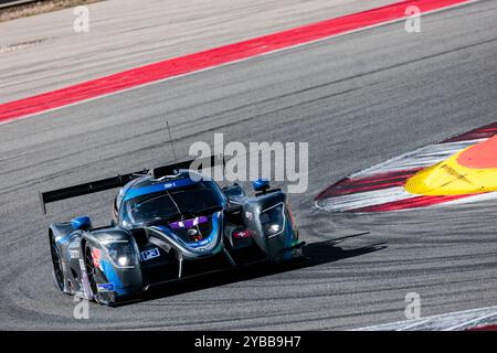 17 CRISTOVAO Miguel (PRT), ESPIRITO SANTO Manuel (PRT), Cool Racing, Ligier JS P320 - Nissan, Action während der 4 Stunden von Portimao 2024, 6. Runde der europäischen Le Mans Serie 2024 auf der Algarve International Circuit vom 16. Bis 19. Oktober 2024 in Portimao, Portugal Stockfoto