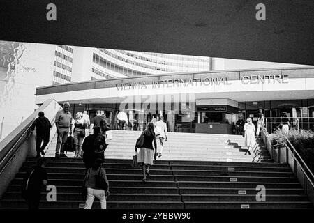 Wien International Centre, Wien Stockfoto