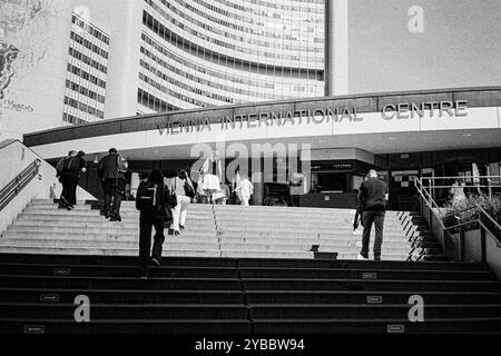 Wien International Centre, Wien Stockfoto