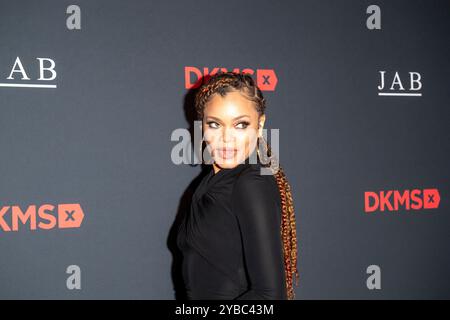 New York, Usa. Oktober 2024. Der Andra Day nimmt an der 18. Jährlichen DKMS Gala in New York Teil. (Foto: Ron Adar/SOPA Images/SIPA USA) Credit: SIPA USA/Alamy Live News Stockfoto