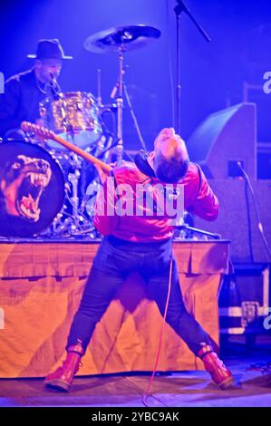 Albert Hammond Jr lebt in der Anglikanischen Kathedrale in Liverpool Stockfoto