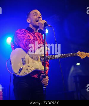 Albert Hammond Jr lebt in der Anglikanischen Kathedrale in Liverpool Stockfoto